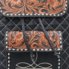 ADBGA731 American Darling Hand Tooled Quilted Genuine Leather Backpack