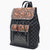 ADBGA731 American Darling Hand Tooled Quilted Genuine Leather Backpack