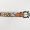 LC-ADBLF157 Genuine American Leather Belt Men and Women