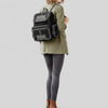 ADBG1710 American Darling Genuine Suede Backpack Bag | Western Boot Stitched Bag