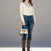 ADBGM591 Crossbody Genuine Western Leather Women Bag