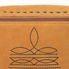 ADBGA772 American Darling Genuine Suede Leather Buck Stitched Cross body Bag