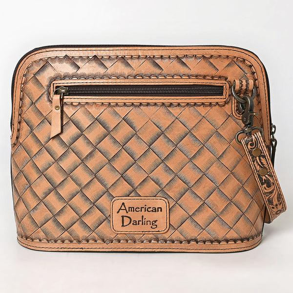 ADBG1719 American Darling Hand Tooled Crossbody Bag | Sunflower Western Purse