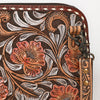 ADBG1719 American Darling Hand Tooled Crossbody Bag | Sunflower Western Purse