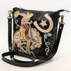 ADBGA785 American Darling Handcrafted Genuine Leather Cross body Bag Embroidery