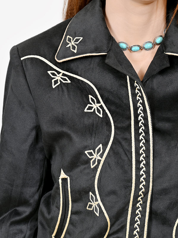 ADJKT059 Women Fabric Shirt Jacket Dress