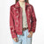 ADJKT060 American Darling Western Embroidered Fabric Snap Jacket