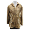 ADSH042 Genuine Leather Women Shirt Jacket Dress