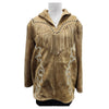 ADSH042 Genuine Leather Women Shirt Jacket Dress