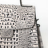 ADBG1729 American Darling Western Cross body Bag in Crocodile Embossed Full Grain Leather