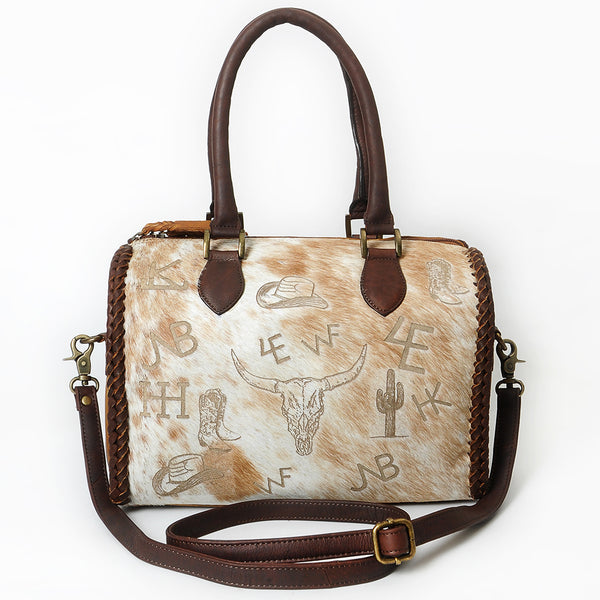 ADBGM671 Speedy Hair-On Genuine Leather women bag western Bag