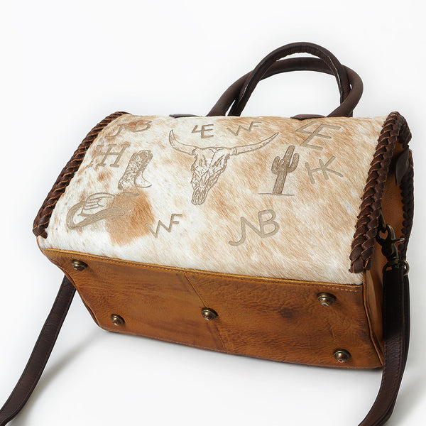 ADBGM671 Speedy Hair-On Genuine Leather women bag western Bag