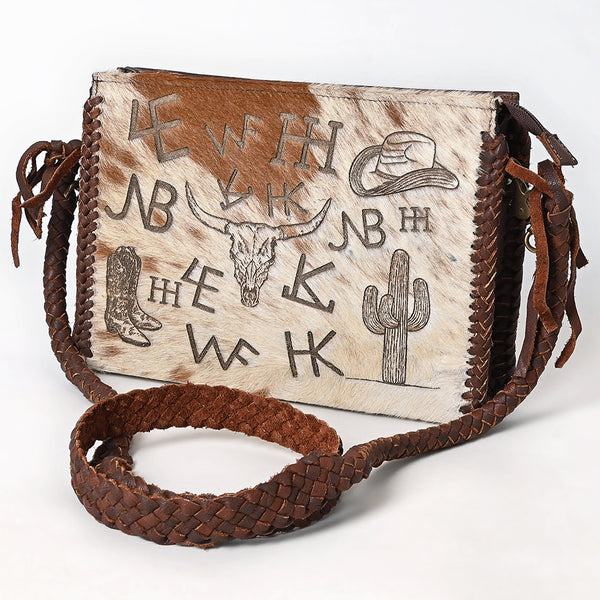 ADBGM675 Crossbody Hair-On Genuine Western Leather Women Bag