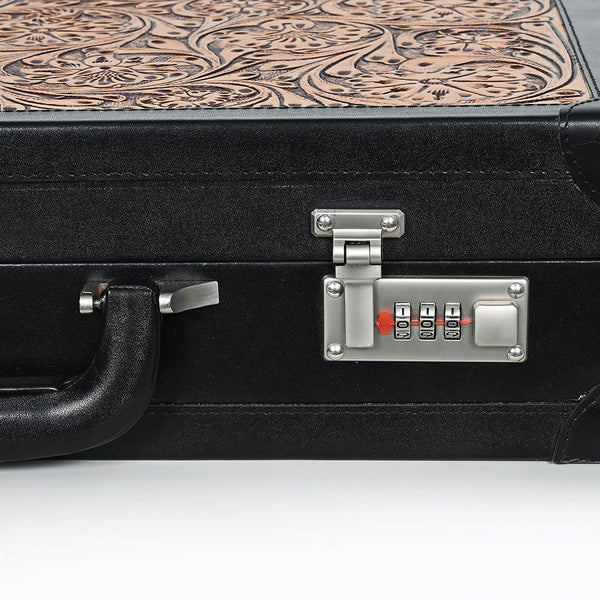 ADBGZ936 Jewelry Case Genuine Western Leather Women Bag