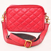 NMBGM183 Never Mind Handcrafted Quilted Leather Camera Bag