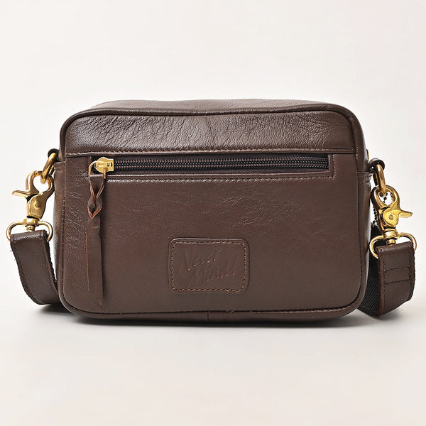 NMBGM183 Never Mind Handcrafted Quilted Leather Camera Bag