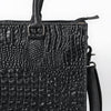 ADBG1737 American Darling Crocodile Embossed Western Leather Tote Bag