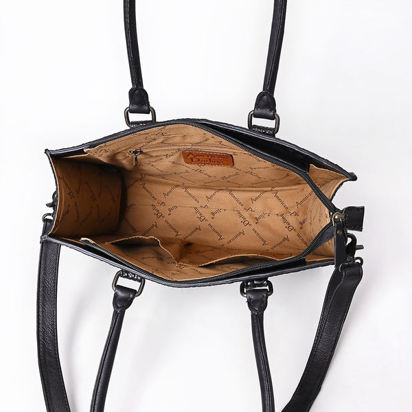 ADBG1737 American Darling Crocodile Embossed Western Leather Tote Bag