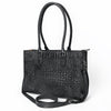 ADBG1737 American Darling Crocodile Embossed Western Leather Tote Bag