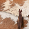 ADBG1747 American Darling Hair-On Cowhide Cross body Bag with Tassels and Genuine Leather