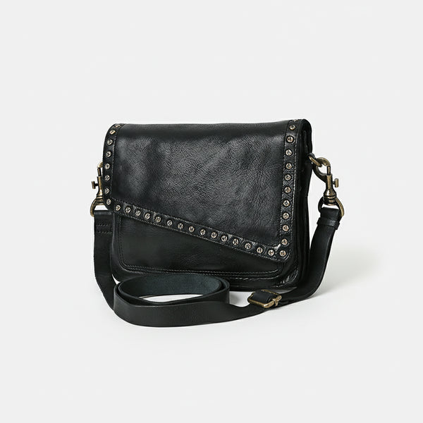 SWC169 Studded Flap Western Crossbody