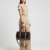 ADBG1765 American Darling Western Hand-Tooled Floral Duffel Bag in Premium Genuine Leather
