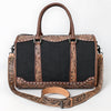 ADBG1765 American Darling Western Hand-Tooled Floral Duffel Bag in Premium Genuine Leather