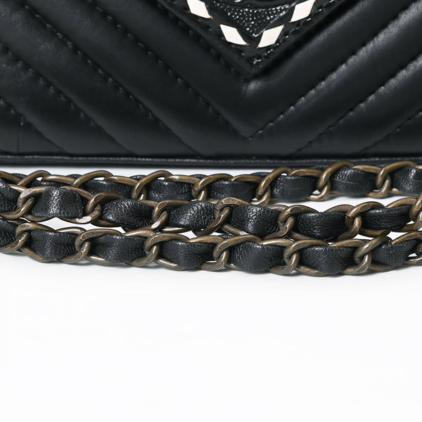 ADBG1767 American Darling Western Hand-Tooled Floral Envelop Bag - Quilted Leather Crossbody