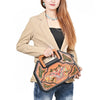 ADBG1776 American Darling Hand-Tooled Floral Cross body Bag - Handcrafted Western Leather Purse