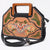 ADBG1776 American Darling Hand-Tooled Floral Cross body Bag - Handcrafted Western Leather Purse