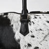 ADBG1779 American Darling Western Hair-On Cowhide Duffel Bag - Handcrafted Leather Travel Bag