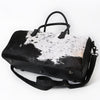 ADBG1779 American Darling Western Hair-On Cowhide Duffel Bag - Handcrafted Leather Travel Bag