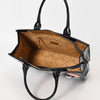 ADBGA842 American Darling Handcrafted Embroidered Western Genuine Leather Tote Bag