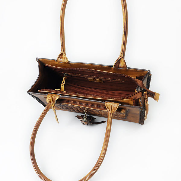 ADBGM742 Tote Genuine Leather women bag western Bag