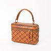 ADBGM756 American Darling Quilted Genuine Leather Jewelery Case with Stitched Detail