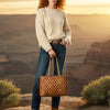 ADBGM758 Tote Genuine Western Leather Women Bag