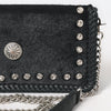 ADBGM760 Crossbody Chain Strap Genuine Western Leather Women Bag