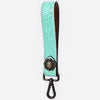 ADKR217AHand Tooled Genuine Leather Wristlet Key Ring
