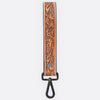 ADKR217IHand Tooled Genuine Leather Wristlet Key Ring