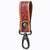 ADKR218BHand Tooled Genuine Leather Wristlet Key Ring