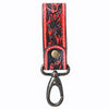 ADKR218EHand Tooled Genuine Leather Wristlet Key Ring