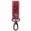 ADKR218HHand Tooled Genuine Leather Wristlet Key Ring
