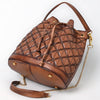 ADBGM784 Bucket Chain Strap Genuine Western Leather Women Bag
