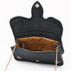 ADBGA870 American Darling Quilted Leather Cross body Bag with Rivets and Concho Detail