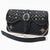 ADBGA870 American Darling Quilted Leather Cross body Bag with Rivets and Concho Detail