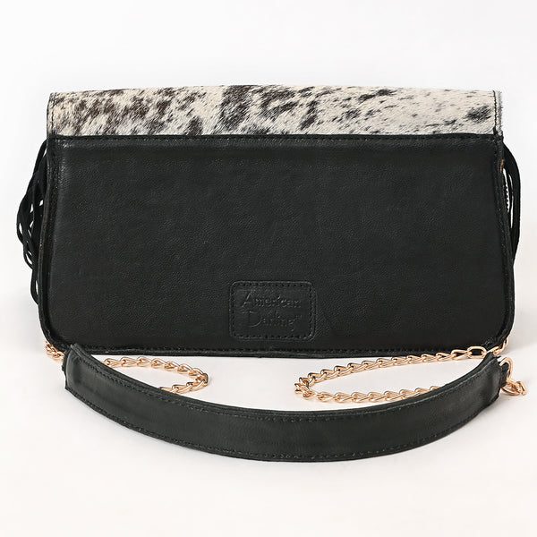 ADBGA876 American Darling Hand Tooled Hair-On Cowhide Western Cross body Bag