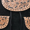 ADBG1809 American Darling Hand Tooled Floral Carved Leather Western Backpack Bag