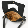 ADBGA906 American Darling Western Hand Tooled Floral Cross body Bag with Genuine Suede & Fringes