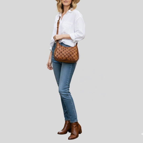 ADBGM803 Crossbody Genuine Leather women bag western Bag