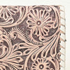 ADBG1831 American Darling Hand Tooled Floral Carved Braided Leather Western Crossbody Bag